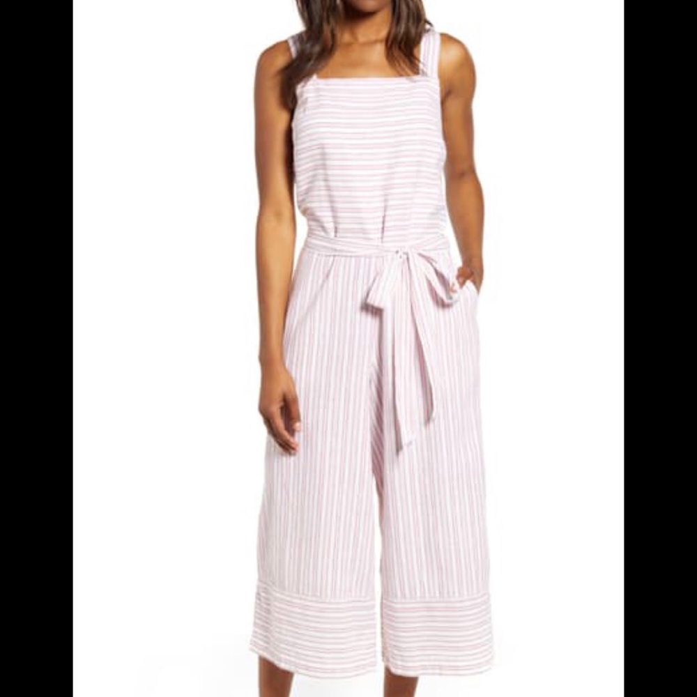 NWT BEACHLUNCHLOUNGE Talia Linen jumpsuit